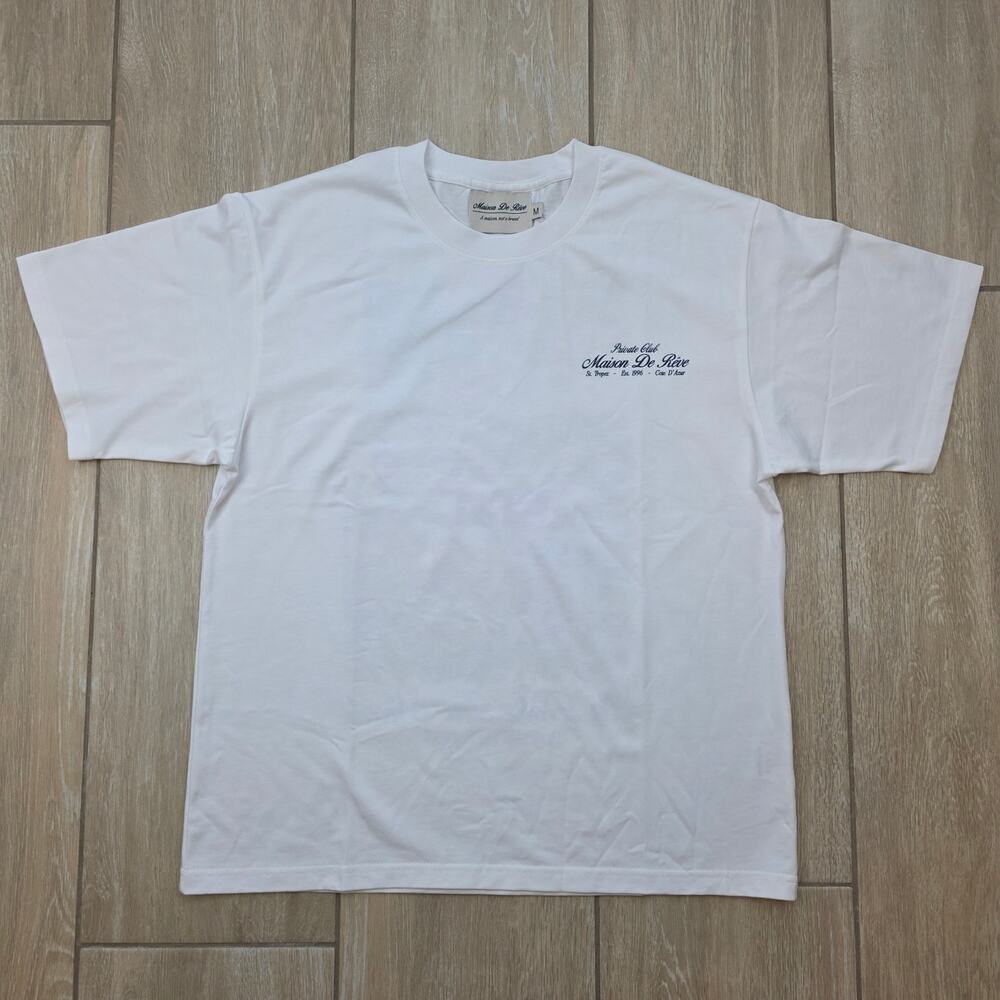 Maison De Reve La Dolce Far Niente T Shirt Mens M Portofino Italy Graphic White